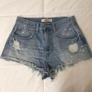 Hollister high waisted shorts